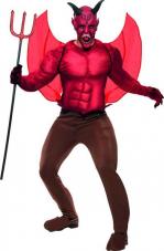 costume diable muscle