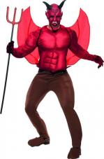 costume diable muscle