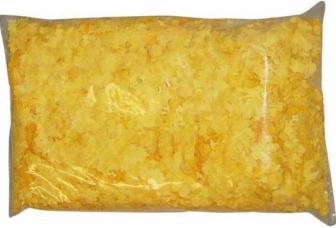 Sachet de confettis jaune 1 kg