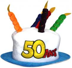 chapeau 50 ans