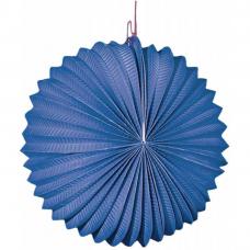 lampion rond bleu marine de 20cm et 30cm de diametre