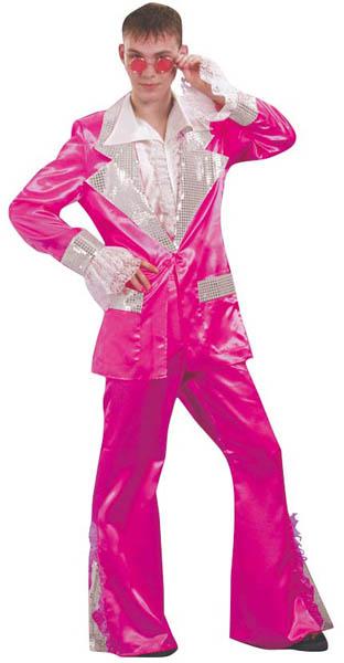 Déguisement Disco Fushia Pour Homme Pas Cher