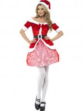 deguisement mere noel lumineux