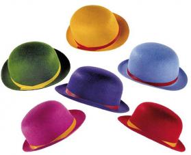 chapeau melon clown enfant