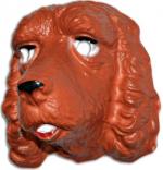 Masque chien Epagneul en plastique