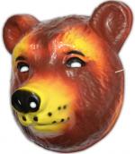 Masque ours en plastique