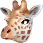 Masque girafe en plastique