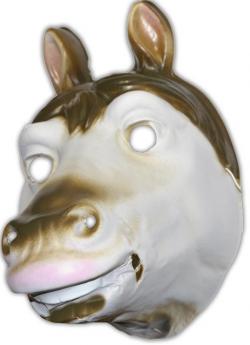Masque cheval en plastique