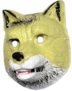 Masque de loup en plastique