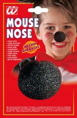 Nez de Clown en Mousse Noir Enfant