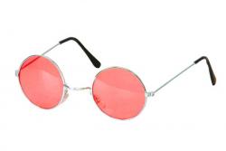 Lunettes Hippies Rouges