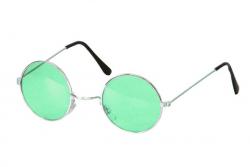 Lunettes Hippies Vertes