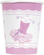 8 Gobelets danseuse ballerine
