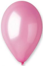 ballons metallises de couleur rose