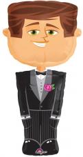 Ballon Marié Homme Aluminium