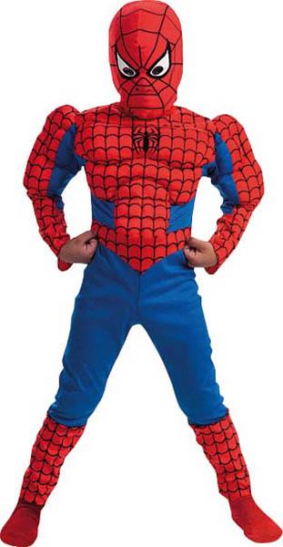 déguisement spiderman enfant musclé