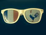 Lunettes France Supporter avec le Coq