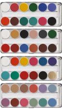 maquillage aquacolor kryolan 12-teintes