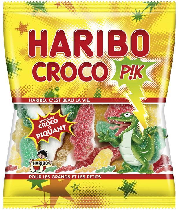 Sachet de bonbons Haribo Croco Pik pas cher - Badaboum