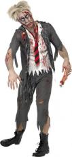 costume zombie ecolier adulte