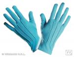 Gants polyester Bleu