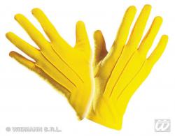 Gants polyester Jaune