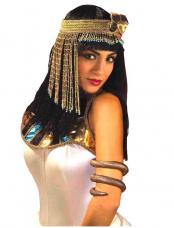 coiffe egyptienne a perles