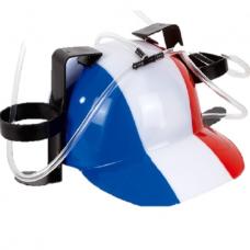 casque france avec porte gobelet