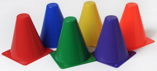 cone de delimitation plein 15 cm