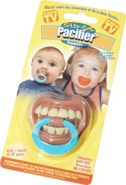 Tétine pour bébé dentier