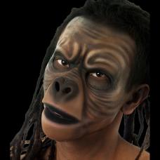 prothese latex visage de singe 
