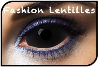 lentilles noir 