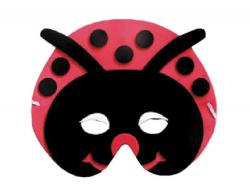 Masque enfant de coccinelle