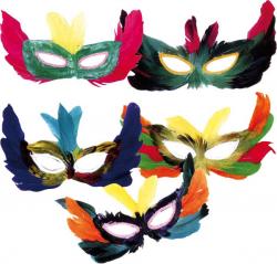 Loup Plumes Couleurs Assorties