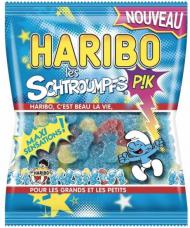 bonbons schtroumpfs pik haribo