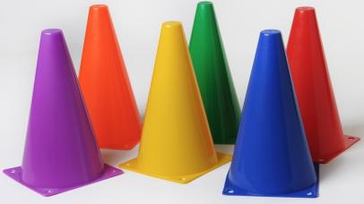 cone de delimitation plein 23 cm