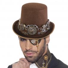 chapeau haut de forme steampunk luxe