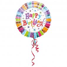 ballon happy birthday rond