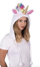 chapeau capuche licorne