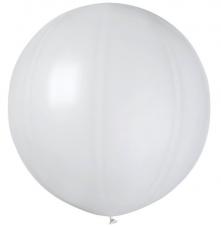 ballon geant rond blanc