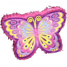 pinata papillon rose