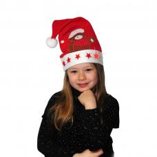 bonnet de noel lumineux pour enfant luxe