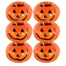 6 bougies citrouilles halloween