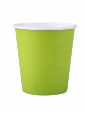 lot de 25 gobelets vert anis en carton