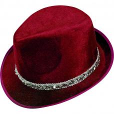 chapeau borsalino rouge