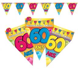 guirlande fanions 60 ans