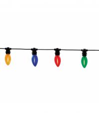 guirlande lumineuse multicolore retro