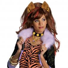 Perruque licence Monster High Luxe Clawdeen Wolf