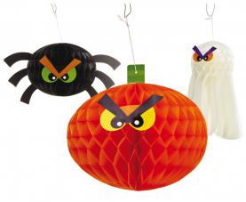 assortiment de 3 decorations halloween