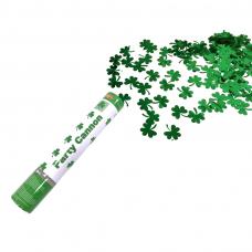 canon a confettis trefles vert